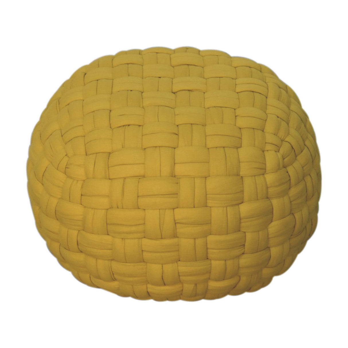 Mustard Tube Pouffe NOVEX FURNITURES