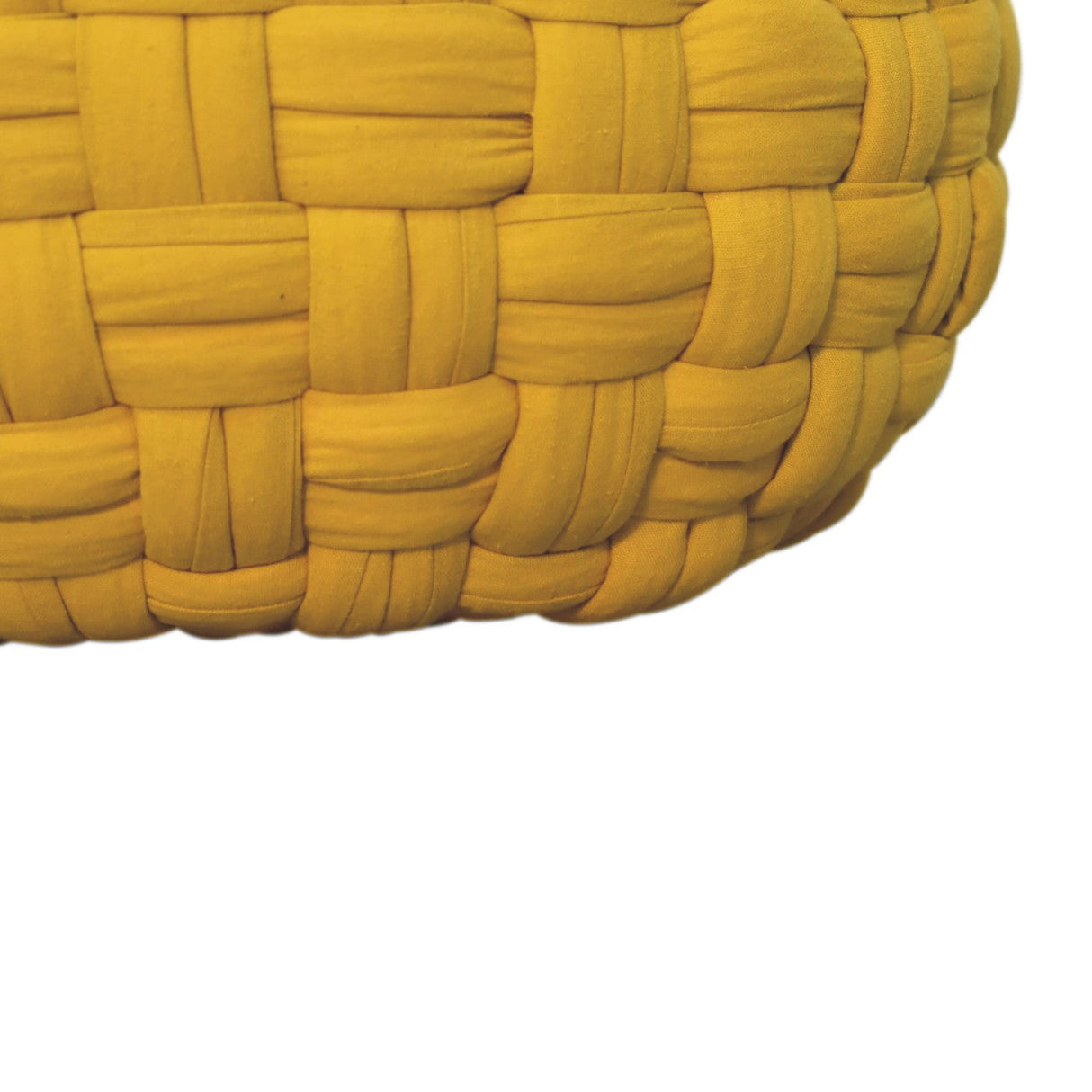 Mustard Tube Pouffe NOVEX FURNITURES