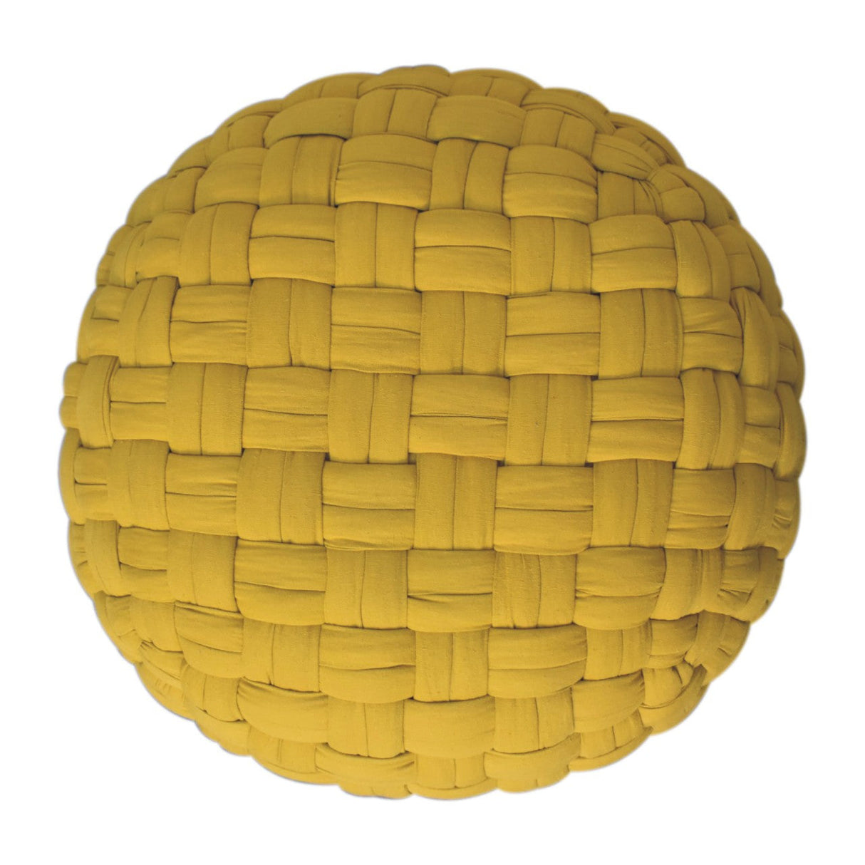 Mustard Tube Pouffe NOVEX FURNITURES