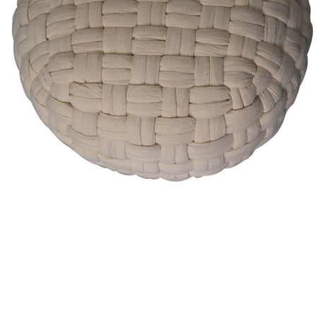 White Tube Pouffe NOVEX FURNITURES