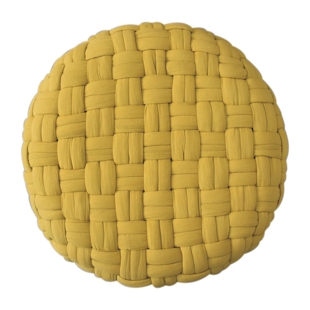 Mustard Tube Footstool NOVEX FURNITURES