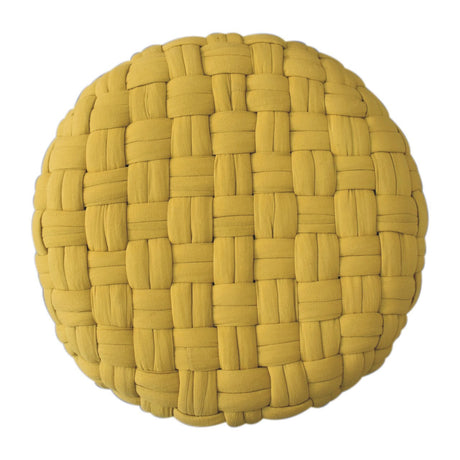 Mustard Tube Footstool NOVEX FURNITURES