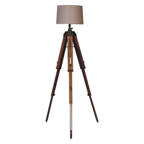 Wooden Tripod Lamp NOVEX FURNITURES