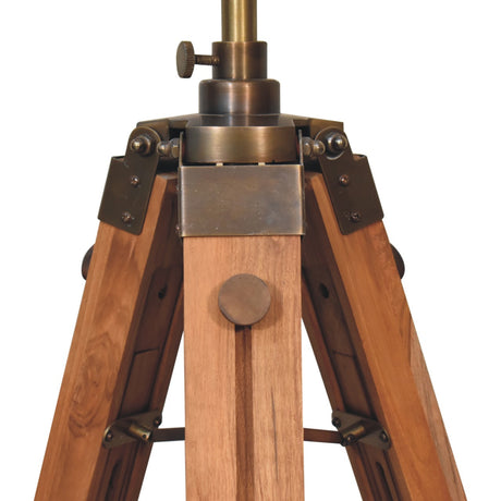 Wooden Tripod Lamp NOVEX FURNITURES