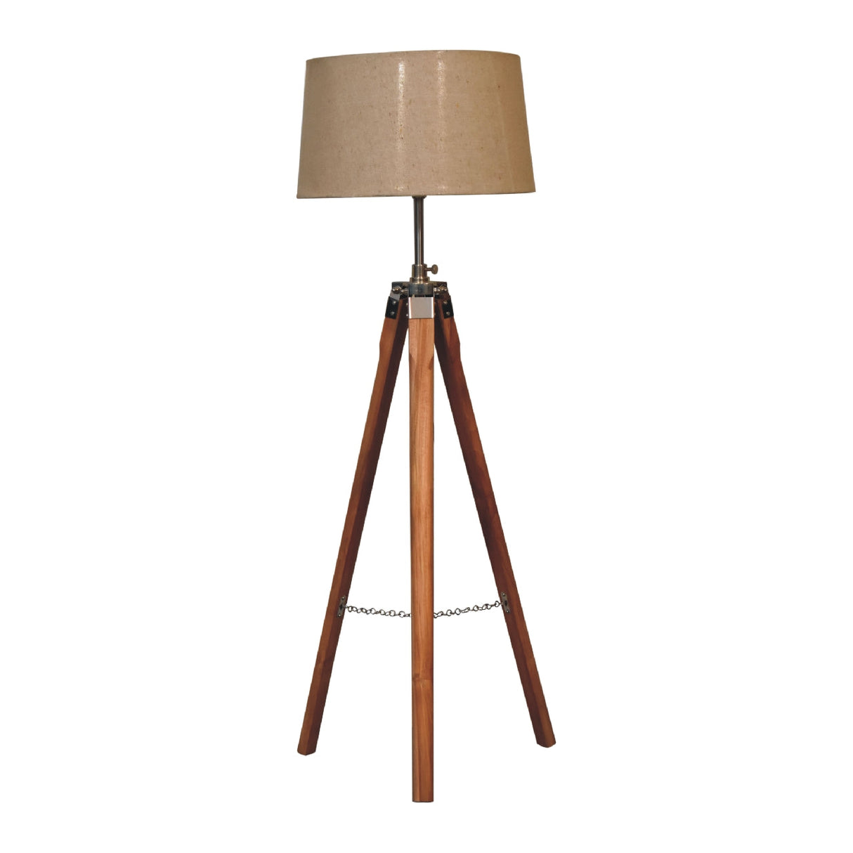 Fixed Chrome Tripod Floor Lamp NOVEX FURNITURES