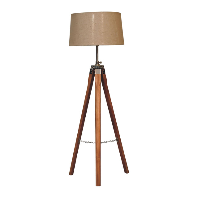 Fixed Chrome Tripod Floor Lamp NOVEX FURNITURES