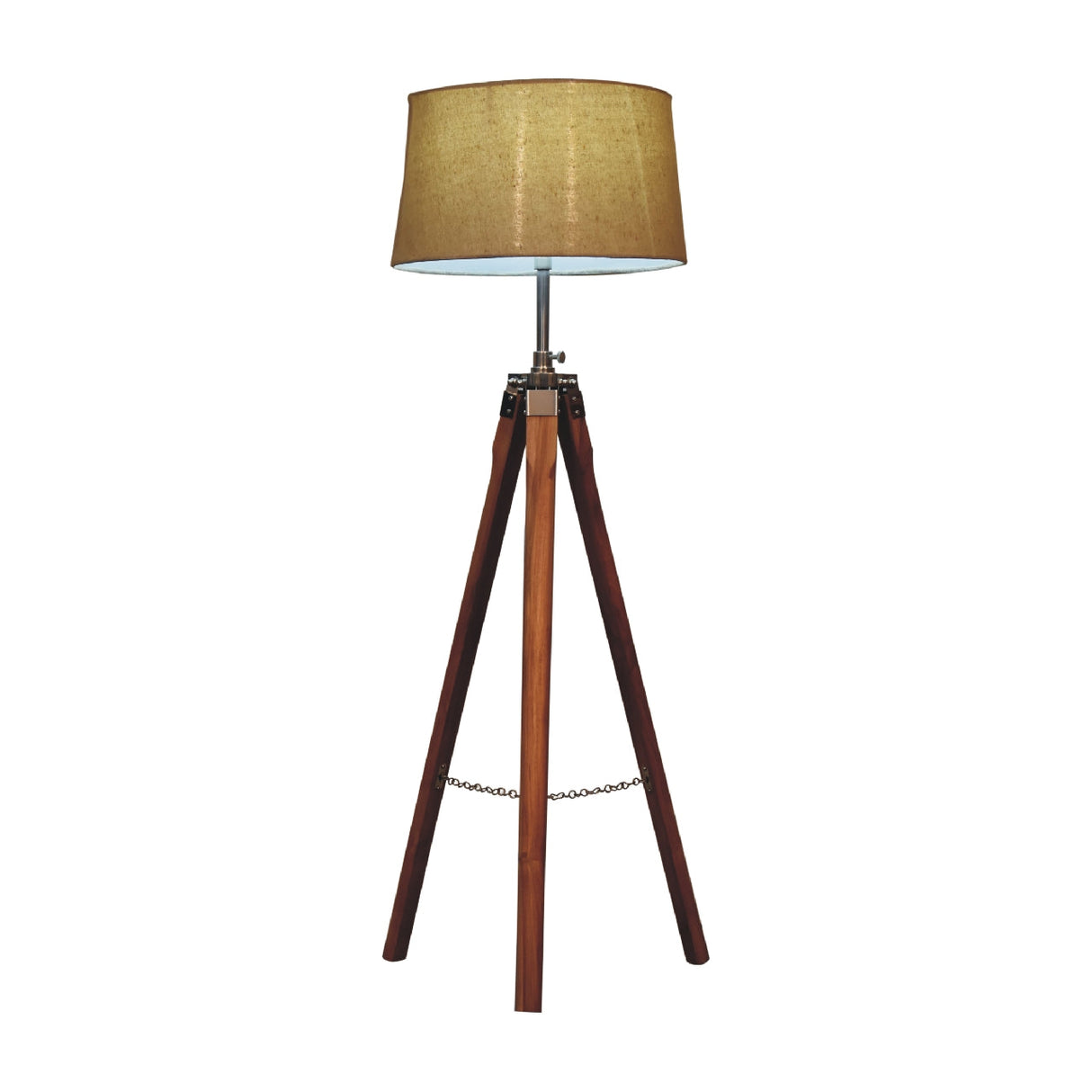 Fixed Chrome Tripod Floor Lamp NOVEX FURNITURES