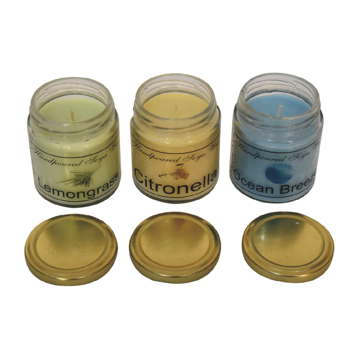 Candle Gift Set of 3 (Summer) NOVEX FURNITURES