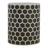 Bone Inlay Occasional Stool NOVEX FURNITURES