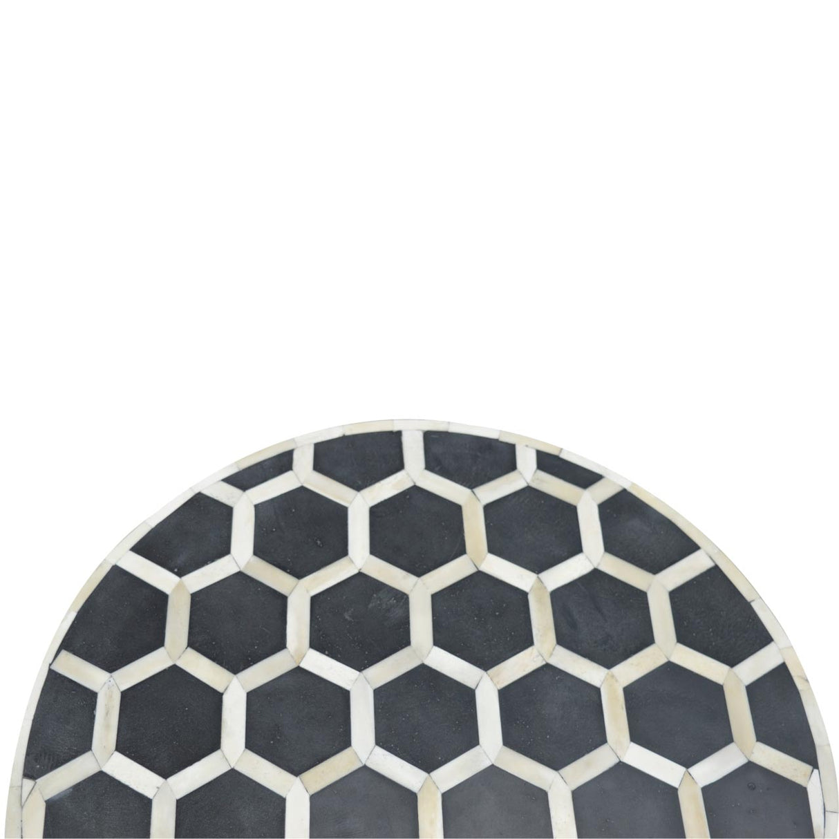 Bone Inlay Occasional Stool NOVEX FURNITURES