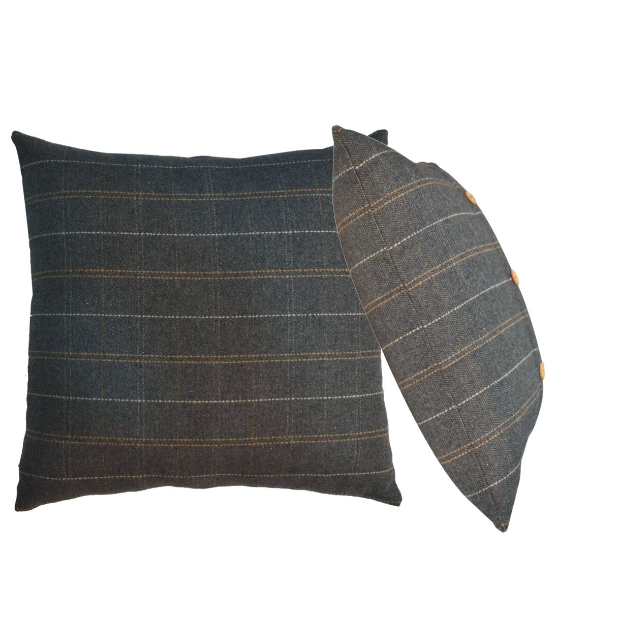 2x Quinn Pewter Cushions NOVEX FURNITURES