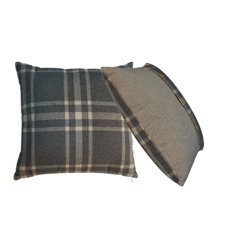 2 Quinn Cushion Canus & Grey Tweed NOVEX FURNITURES