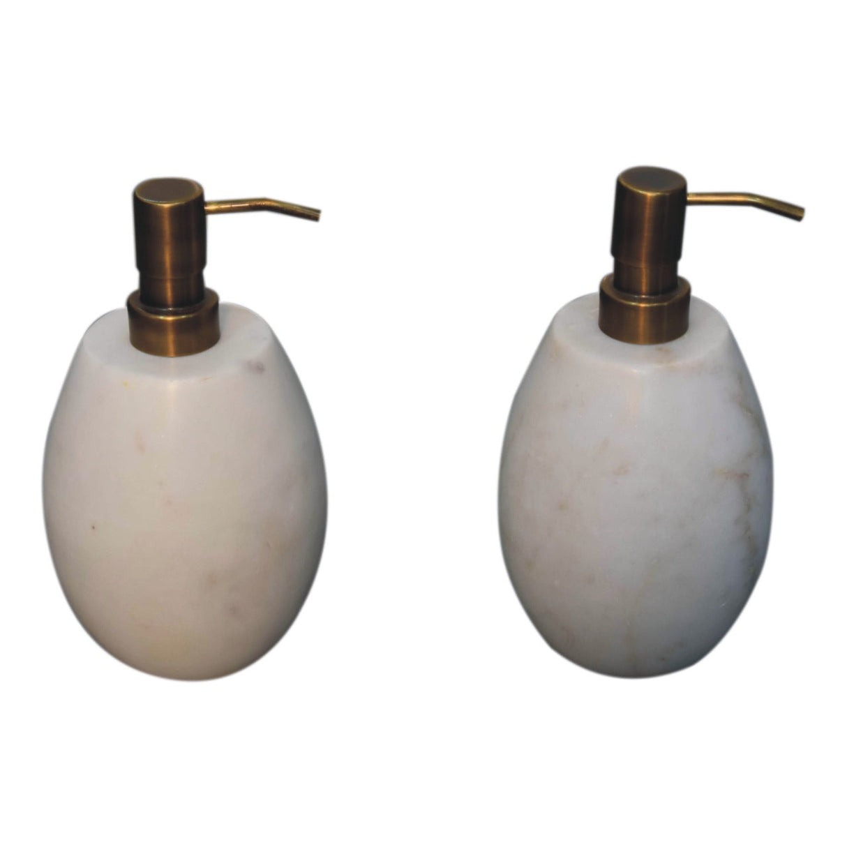 White Marble Soap Dispenser of 2 NOVEX FURNITURE