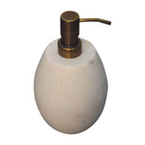 White Marble Soap Dispenser of 2 NOVEX FURNITURE