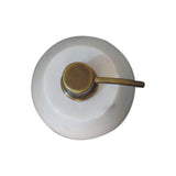White Marble Soap Dispenser of 2 NOVEX FURNITURE