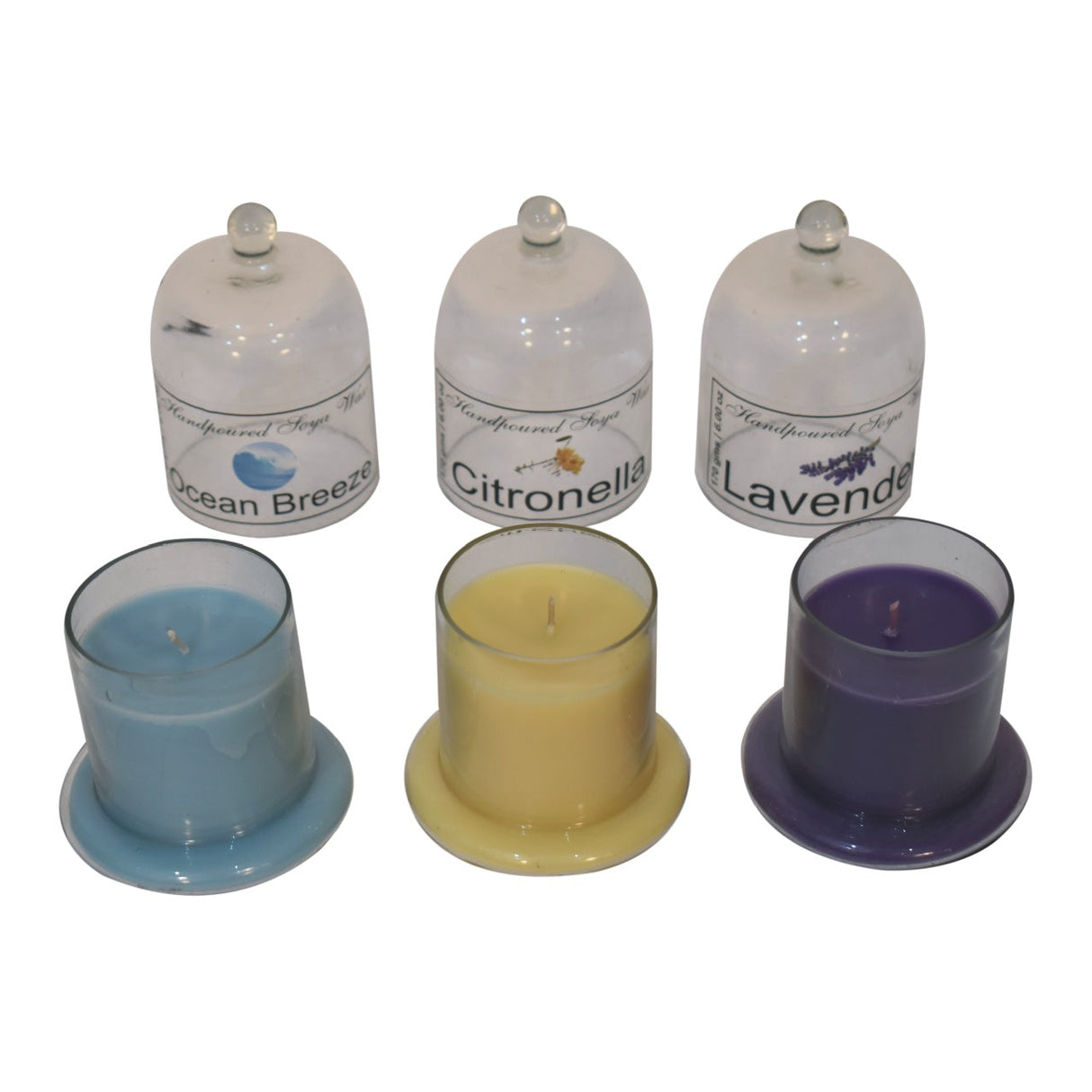 Bell Jar Candle Set (Summer) NOVEX FURNITURES