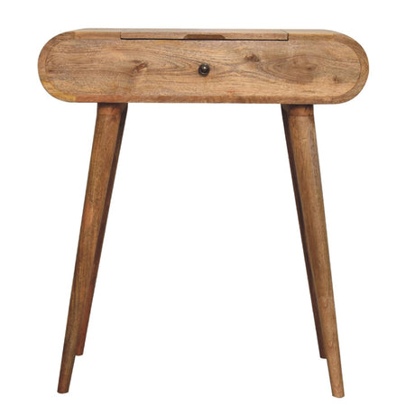 Mini Oak-ish Round Dressing Table NOVEX FURNITURES