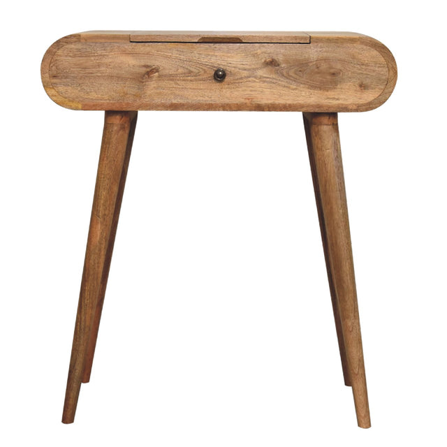 Mini Oak-ish Round Dressing Table NOVEX FURNITURES