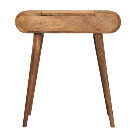 Mini Oak-ish Round Dressing Table NOVEX FURNITURES