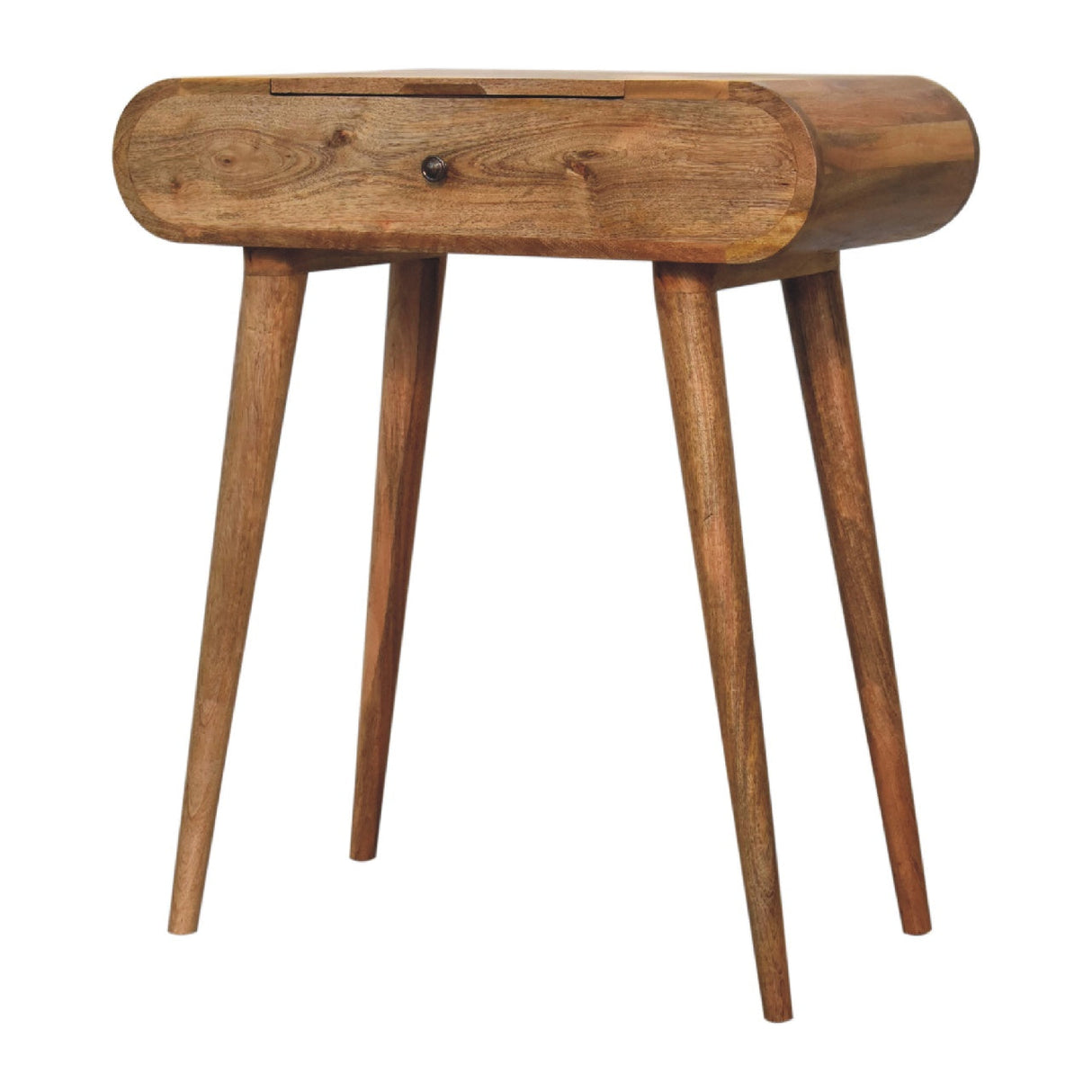 Mini Oak-ish Round Dressing Table NOVEX FURNITURES