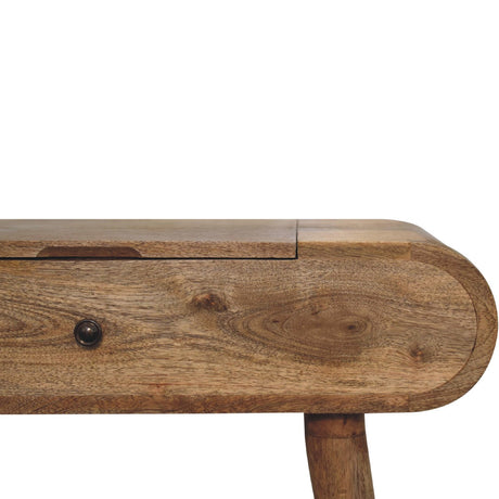 Mini Oak-ish Round Dressing Table NOVEX FURNITURES