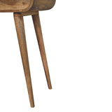 Mini Oak-ish Round Dressing Table NOVEX FURNITURES