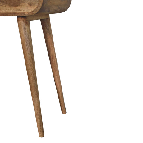 Mini Oak-ish Round Dressing Table NOVEX FURNITURES