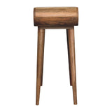 Mini Oak-ish Round Dressing Table NOVEX FURNITURES