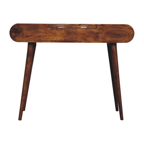 Chestnut Mirror Dressing Table - NOVEX FURNITURE