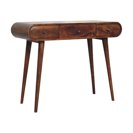 Chestnut Mirror Dressing Table - NOVEX FURNITURE