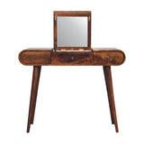 Chestnut Mirror Dressing Table - NOVEX FURNITURE