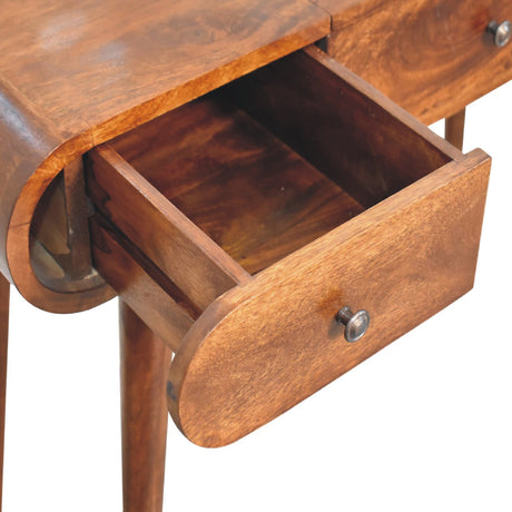 Chestnut Mirror Dressing Table - NOVEX FURNITURE