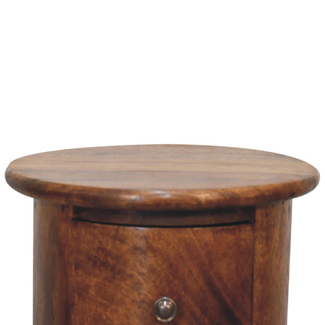 Mini Chestnut Drum Chest - NOVEX FURNITURE