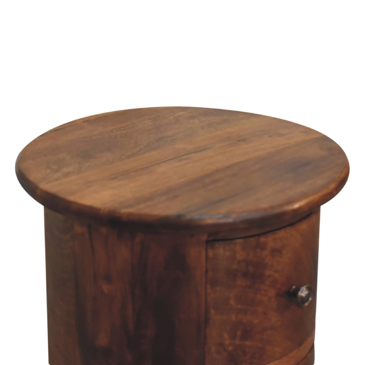 Mini Chestnut Drum Chest - NOVEX FURNITURE