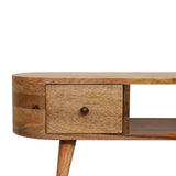 Mini Rounded Entertainment Unit - NOVEX FURNITURE