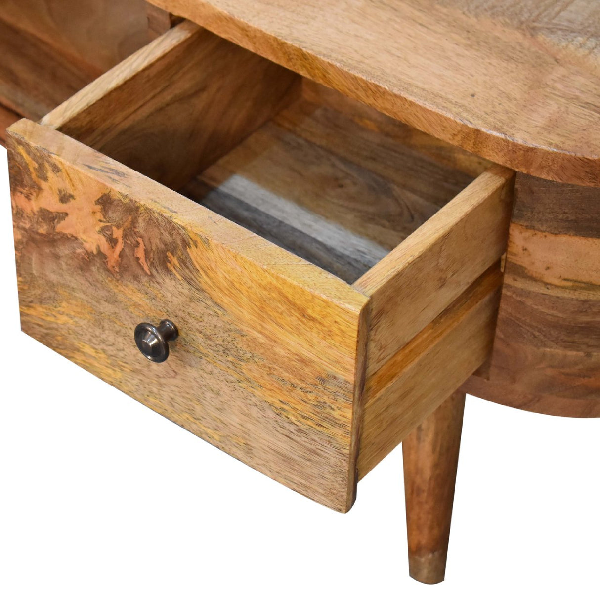 Mini Rounded Entertainment Unit - NOVEX FURNITURE