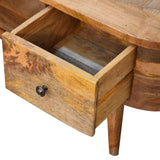 Mini Rounded Entertainment Unit - NOVEX FURNITURE