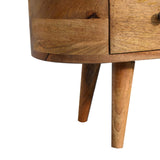 Mini Rounded Entertainment Unit - NOVEX FURNITURE