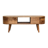 Mini Rounded Entertainment Unit - NOVEX FURNITURE
