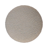 Boucle Cream Round Footstool NOVEX FURNITURES