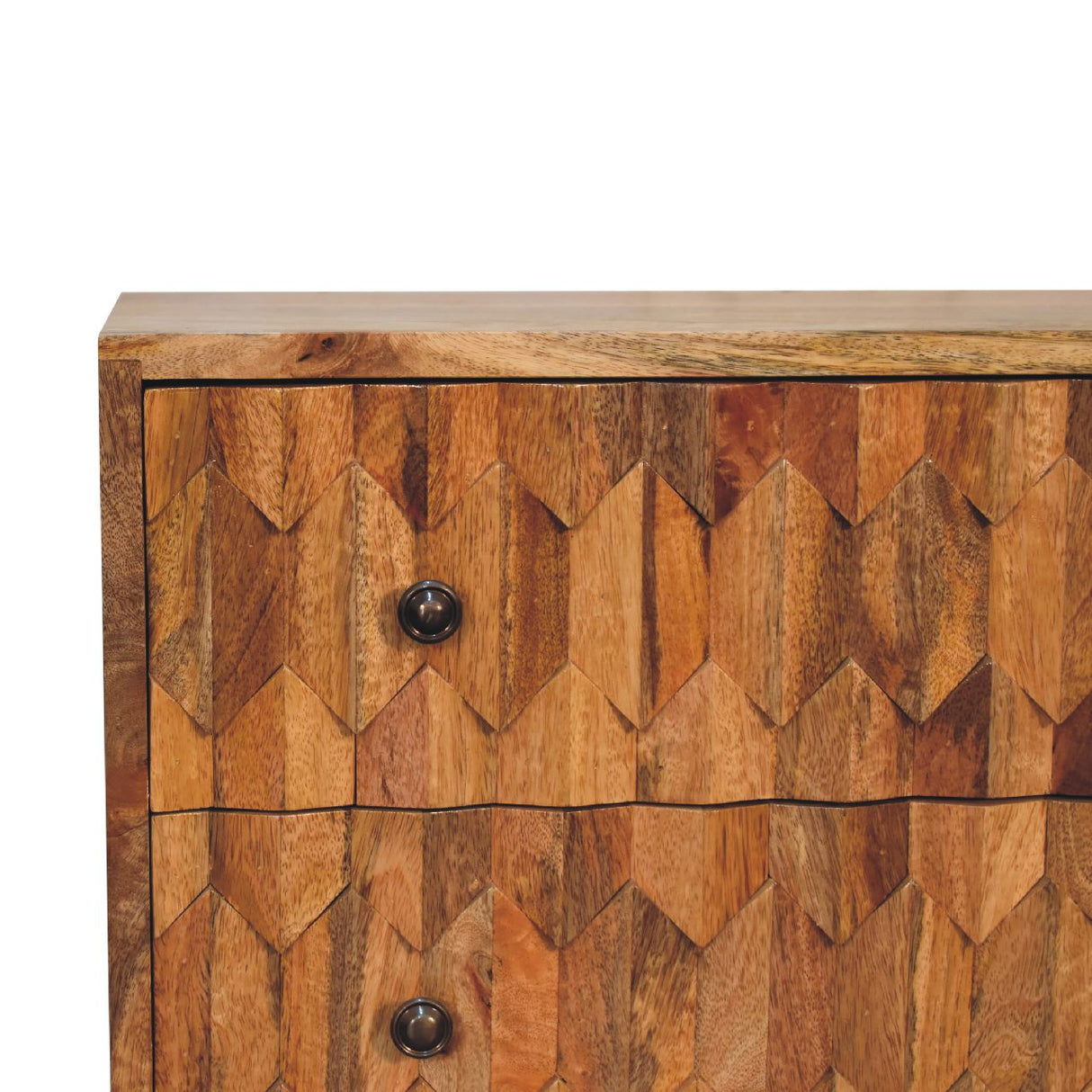 Mini Pineapple Carved Chest NOVEX FURNITURES