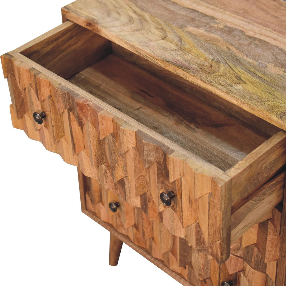 Mini Pineapple Carved Chest NOVEX FURNITURES