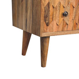 Mini Pineapple Carved Chest NOVEX FURNITURES