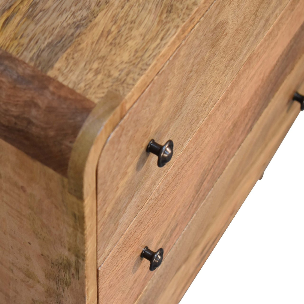 Mini Curved Oak-ish Chest NOVEX FURNITURES