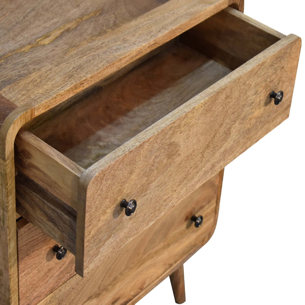Mini Curved Oak-ish Chest NOVEX FURNITURES
