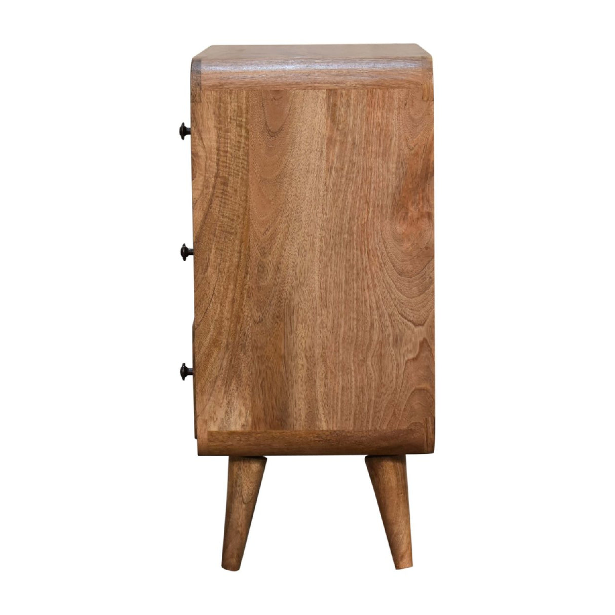 Mini Curved Oak-ish Chest NOVEX FURNITURES