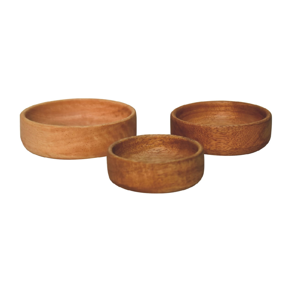 Solid Wood Fruit Bowl Set of 3 NOVEX FURNITURE