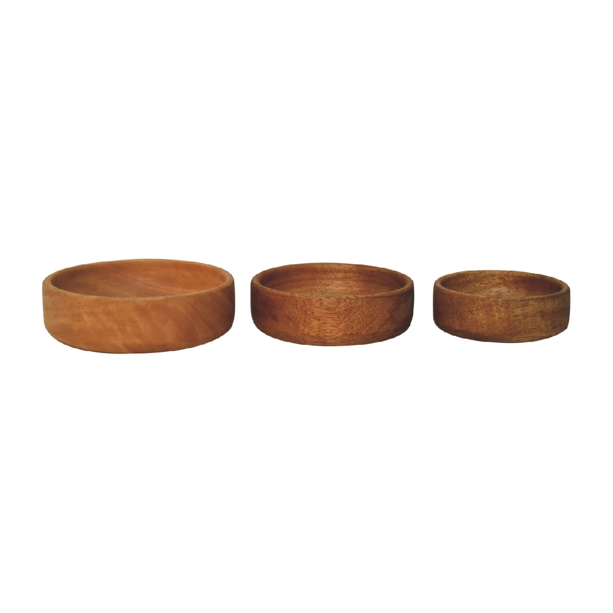 Solid Wood Fruit Bowl Set of 3 NOVEX FURNITURE