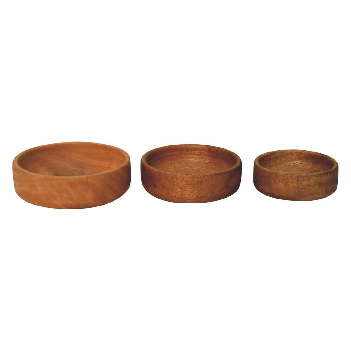 Solid Wood Fruit Bowl Set of 3 NOVEX FURNITURE
