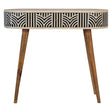 Edessa Bone Inlay Console Table NOVEX FURNITURES